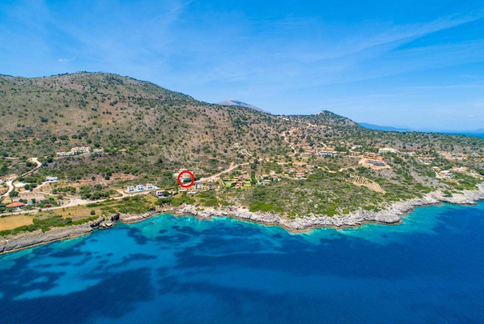 Skala Villa Blue Spathíon Exterior foto